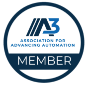 A3 (Association for Advancing Automation) Membership seal