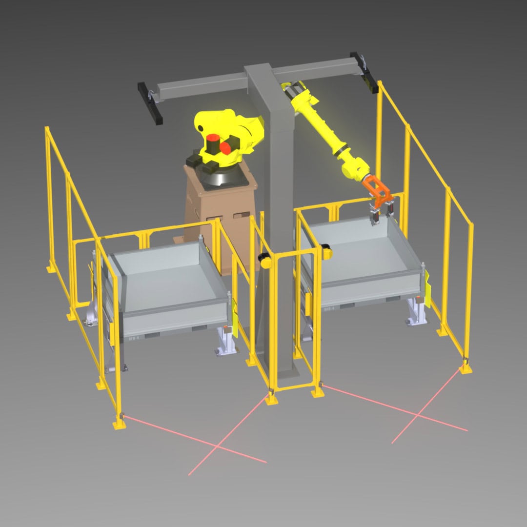 AMR Stand bin picking cell