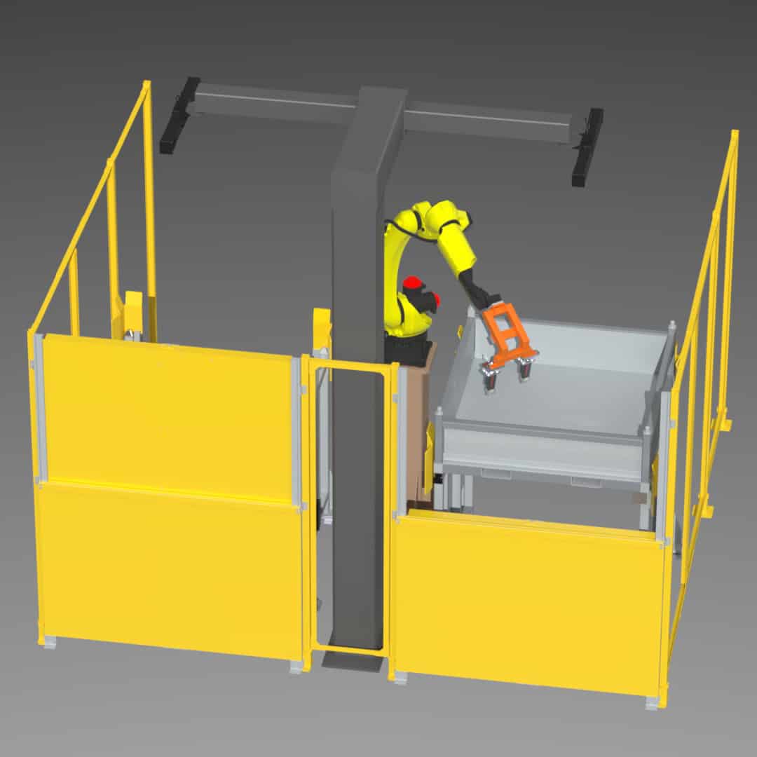 SD Compact bin picking cell