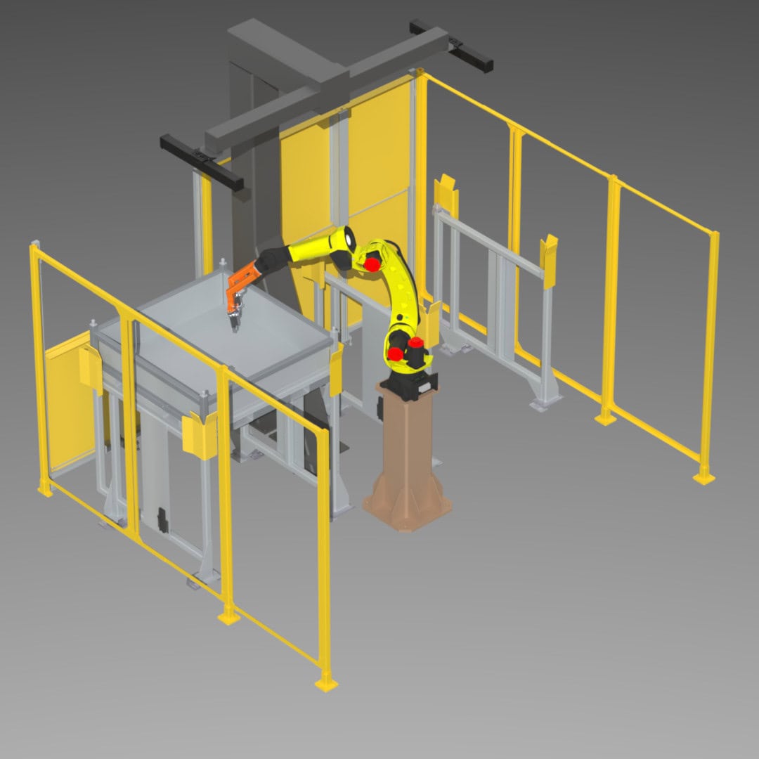 SD Compact bin picking cell